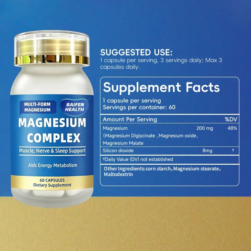 Lunieo Magnesium Complex Capsules, product photo 4