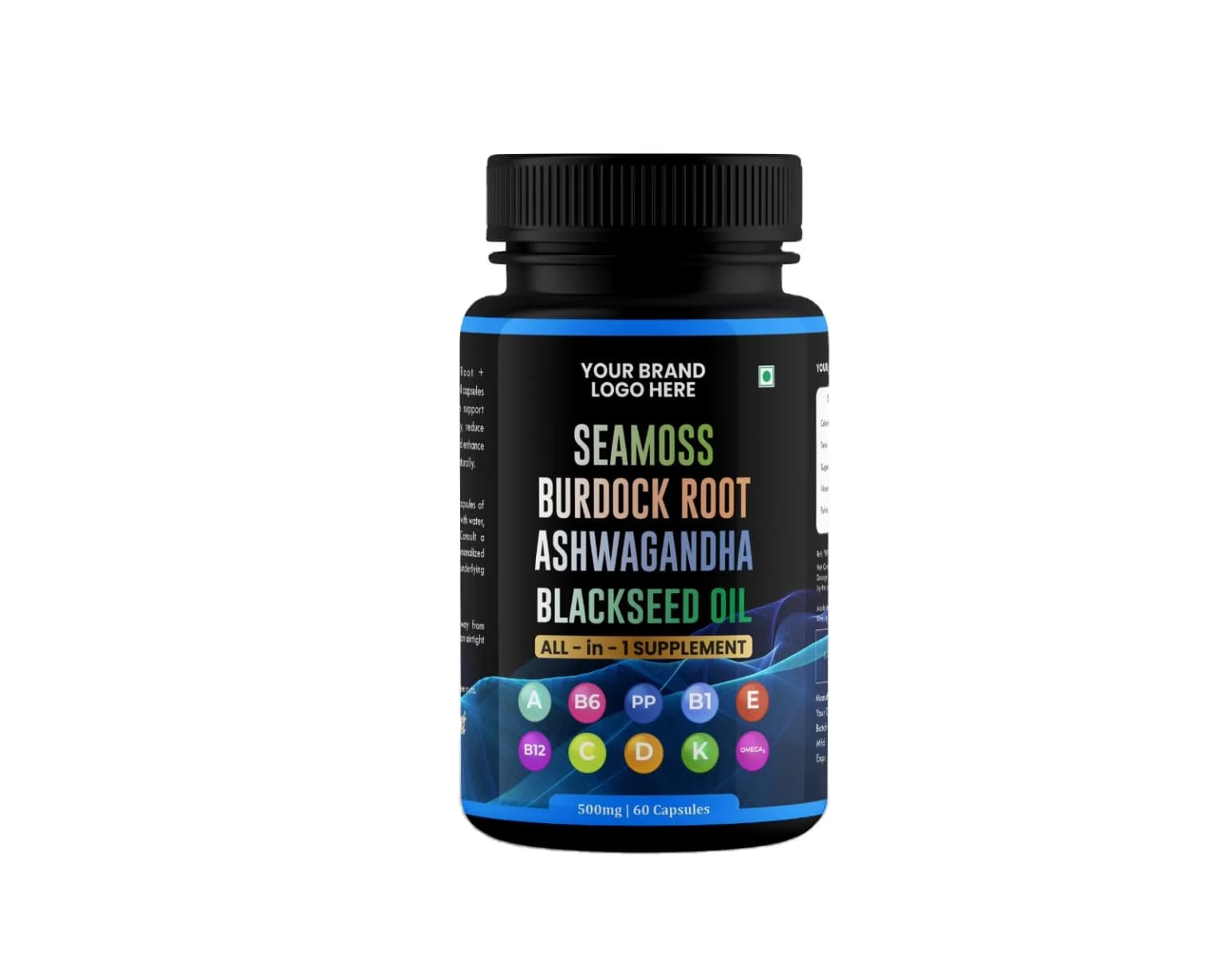 Lunieo Sea Moss Root Blend — capsules