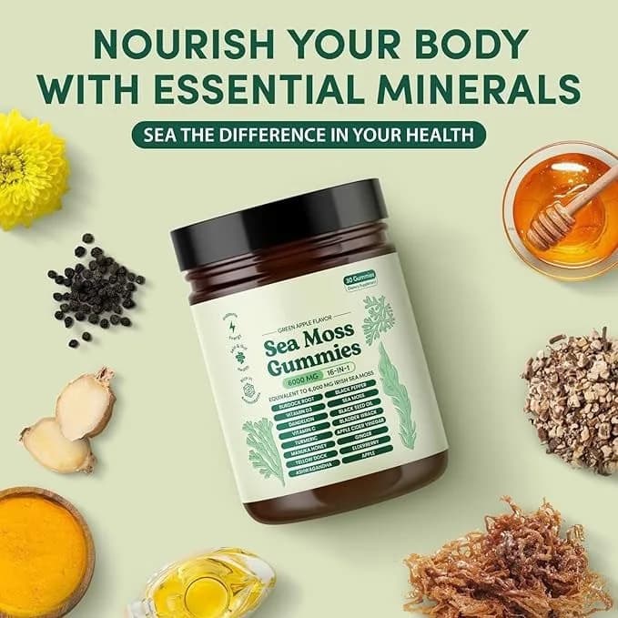 Lunieo Seaweed Herbal Gummies, product photo 3
