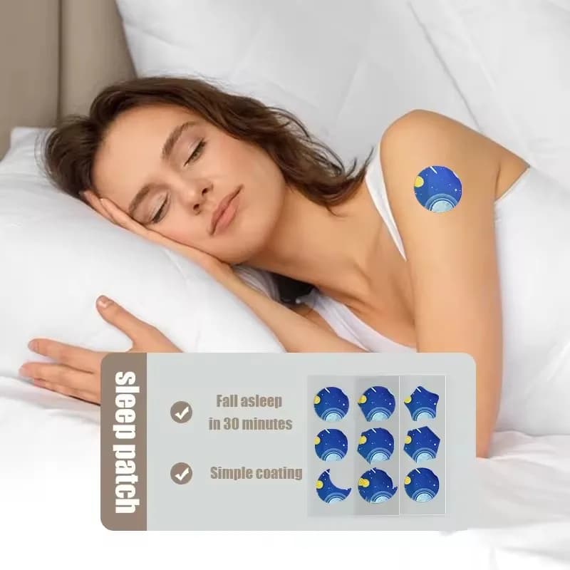 Lunieo Melatonin Herbal Night Patches, product photo 3